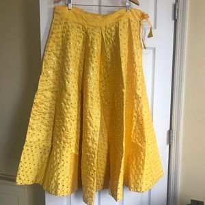 Indian / Pakistani Lehenga embroidered skirt